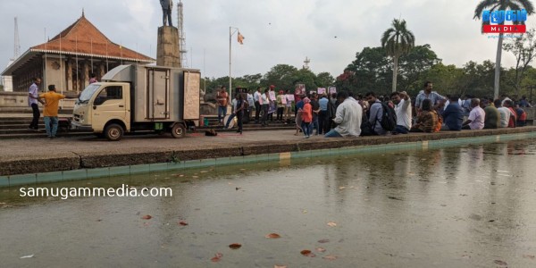 சுதந்திர சதுக்கத்திற்கு இப்படியொரு நிலைமையா? இலங்கையர்களுக்கு தடை SamugamMedia 